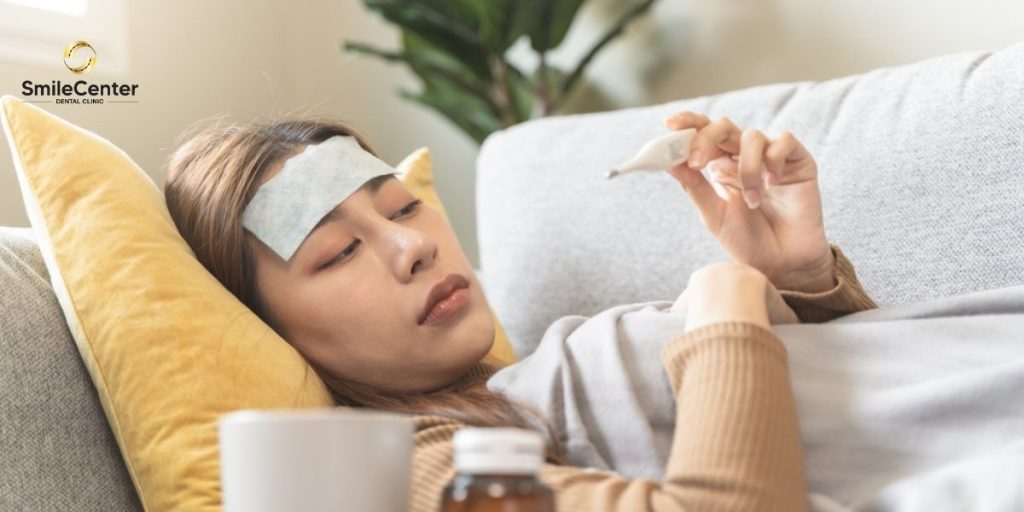 Sốt cao trên 38.3C